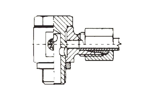 Cot 90° articulat