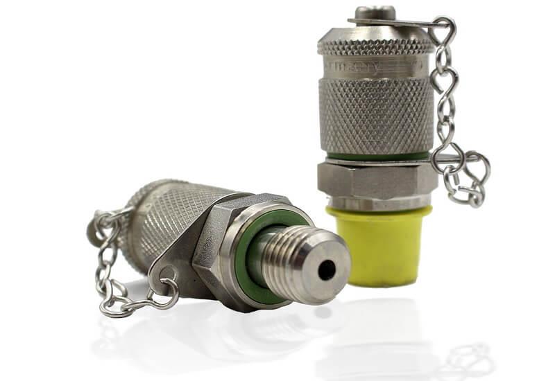 Punct masura seria 16x2 tip B filet BSP INOX (cu PISTON)